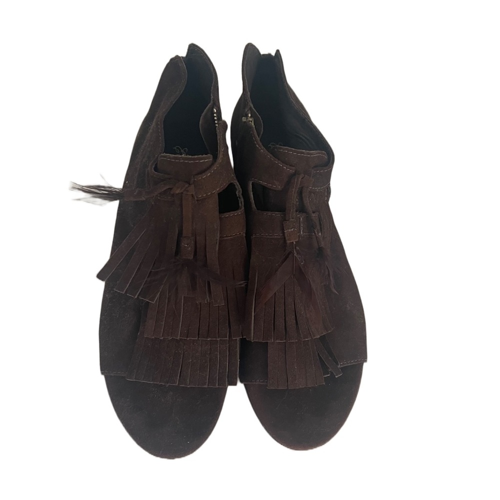 Elizabeth and James tassel boho ankle boots